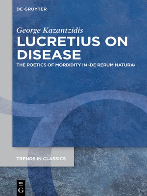 cover image of Lucretius on Disease